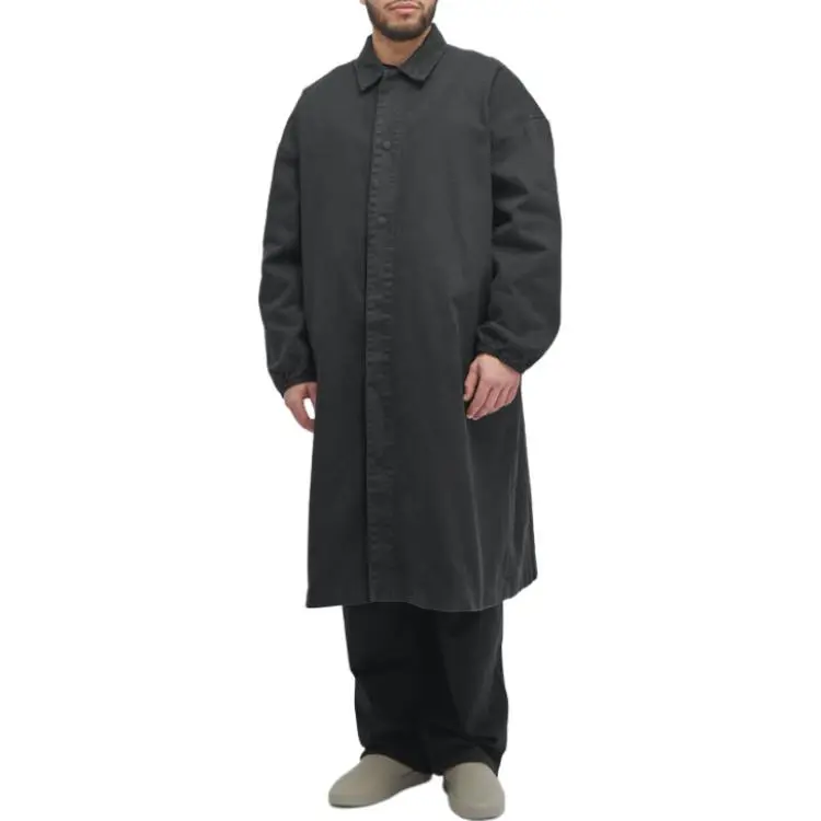 Fear Of God Essentials Denim Car Coat-2