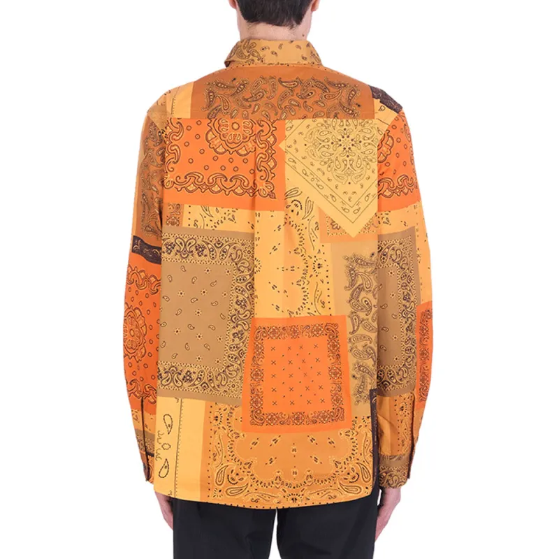 KENZO Shirts Men Orange-2