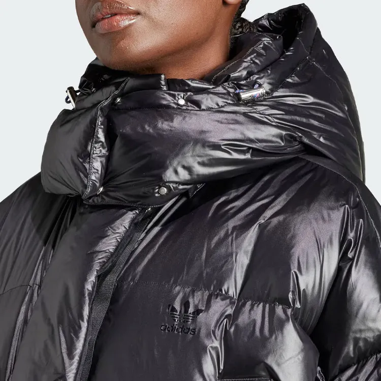 Adidas Originals Stripe-detail Puffer Coat-4