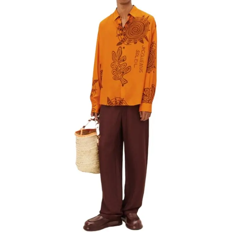 Jacquemus Shirts Men Orange-1