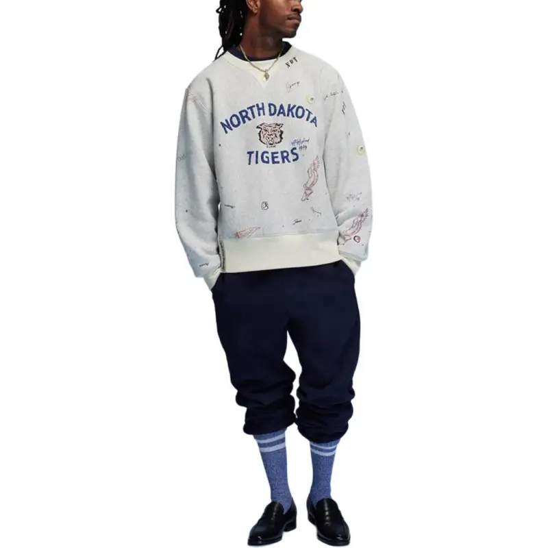 Champion FW24 Sweatshirt Men's Oxford Gray-1