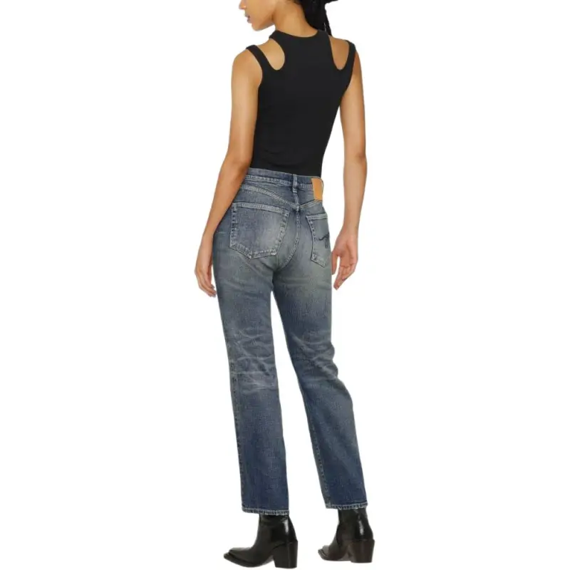 R13 High waisted Slim cut Jeans-2