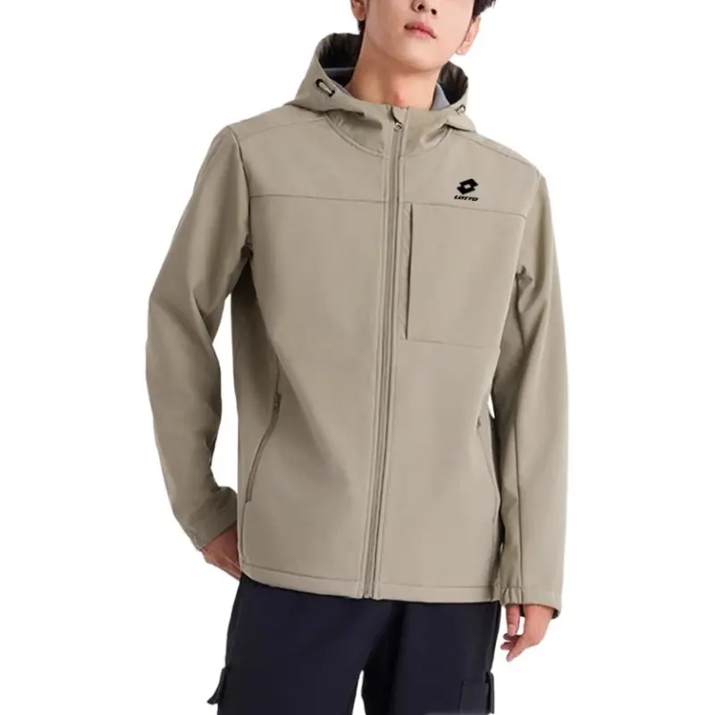 LOTTO Water-Resistant Windproof Wear-Resistant Warm Super-Light Water-Repellent Windbreaker Jacket Unisex-6