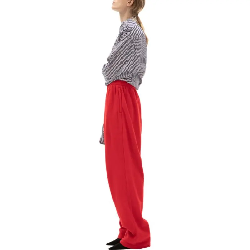 Balenciaga Casual Pants Women's Red-2
