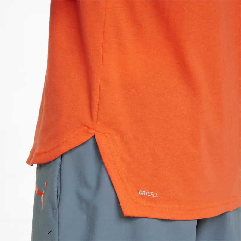 PUMA T Shirt Men's Cherry Tomato Red-4
