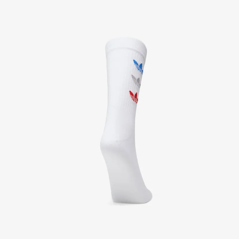 Adidas Mid Calf Socks Unisex 2 Pack White-3