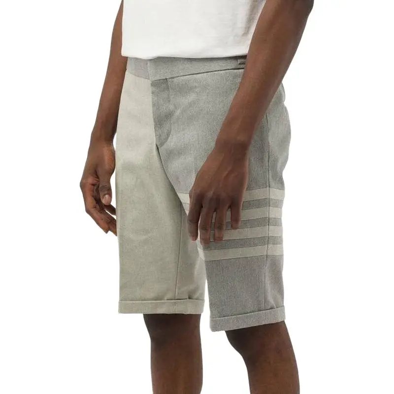 THOM BROWNE Casual Shorts Men Gray-2