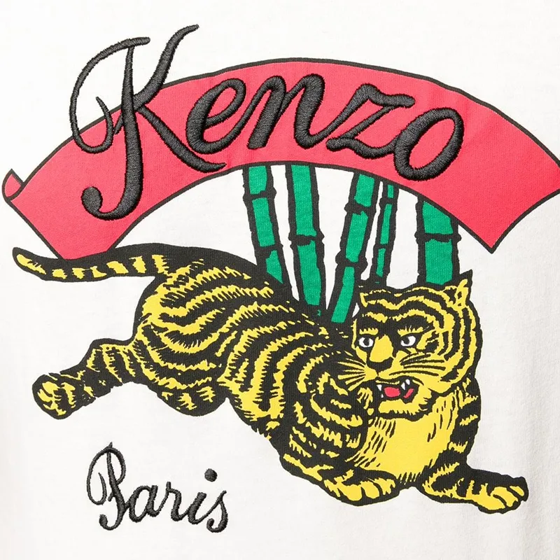 KENZO T Shirts Men Beige-4