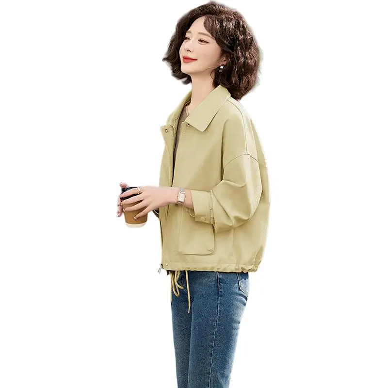 Yi Mengyuan Leather Jacket Women's-3