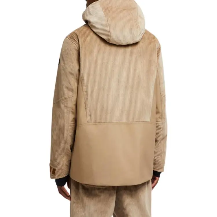 Moncler Grenoble Ettal Corduroy Hooded Down Jacket-2