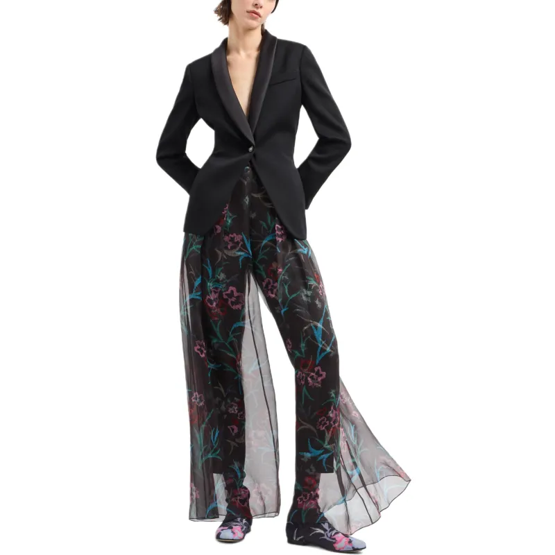 GIORGIO ARMANI Virgin Wool Blazer-2