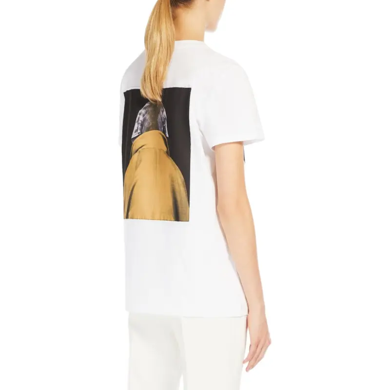 MaxMara Logo Printed Crewneck T Shirt-2