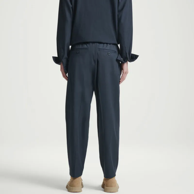 COS Casual Pants Men's Navy Blue-1