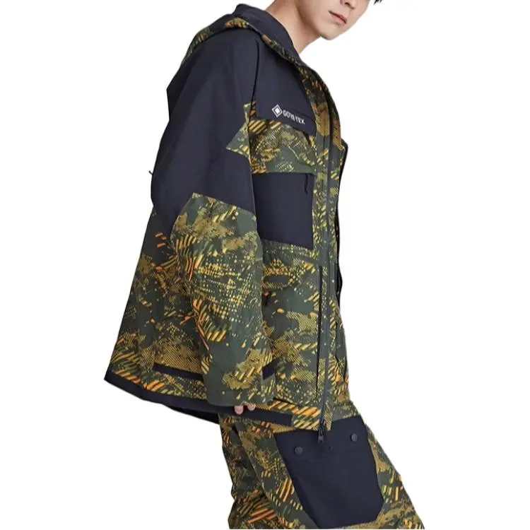 BURTON AIZAWA VANGUARD GORE Jackets Coats Unisex Army Green-4