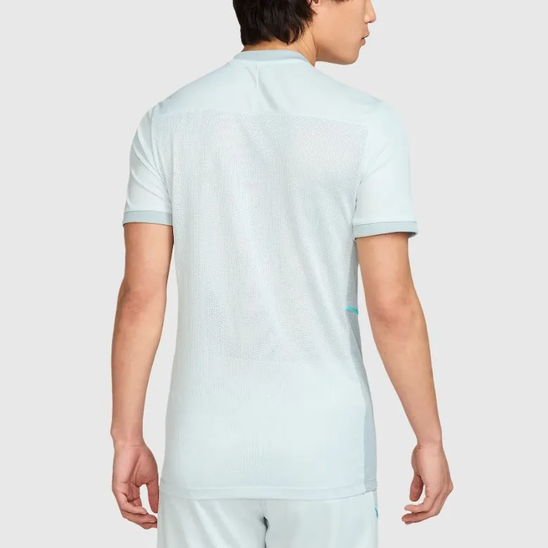 Nike Academy Soccer Jerseys Men's Photon Gray/Light Smoke Gray/Dynamic Turquoise-1