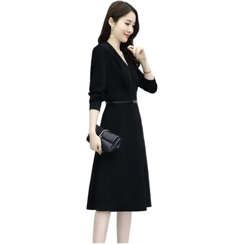 Fele.d Long Sleeved Dress Women's-12