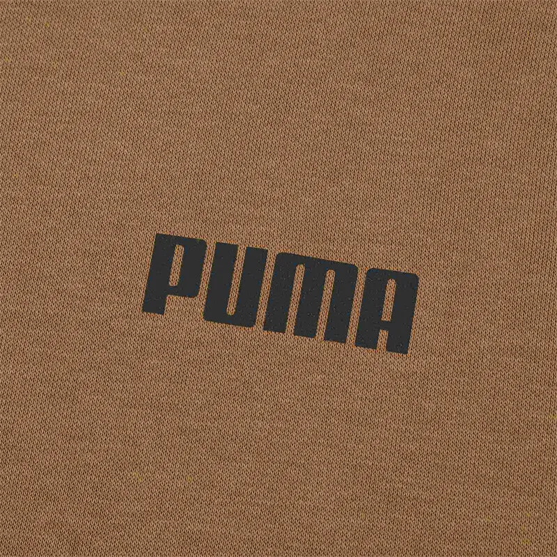 PUMA SS24 ESS CREW SWEAT FL Sweatshirt Men's Chocolate Bean-4