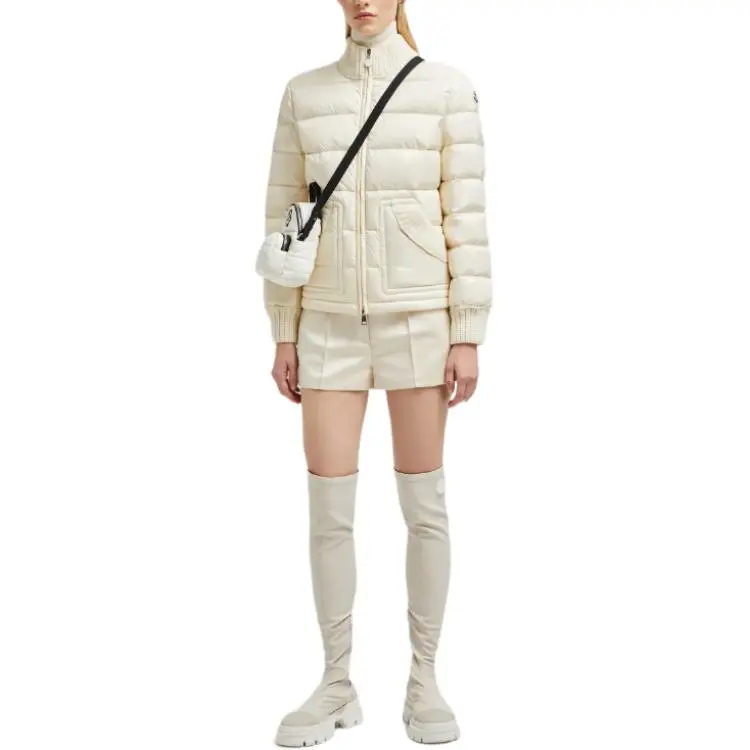 Moncler Arcelot Zip-Up Short Down Jacket-3