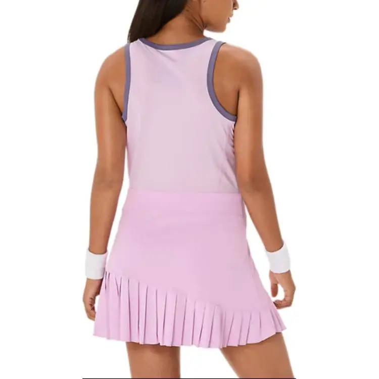 Asics Sleeveless Dress Women's Pink-4