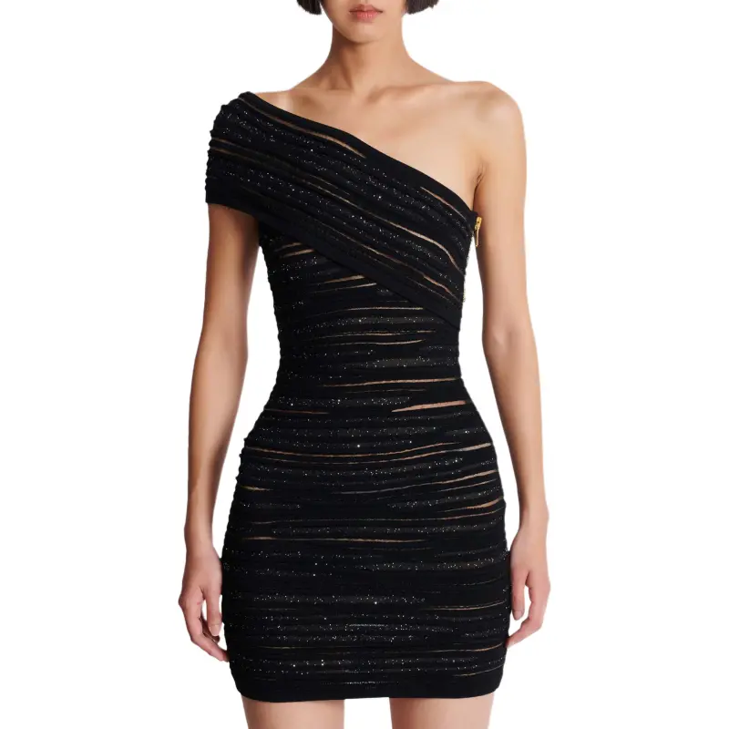 BALMAIN Glitter Detailing Dress-2