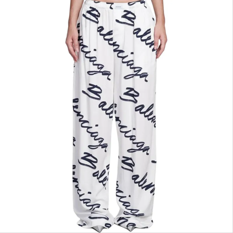 Balenciaga Scribble Pajama Trousers-3