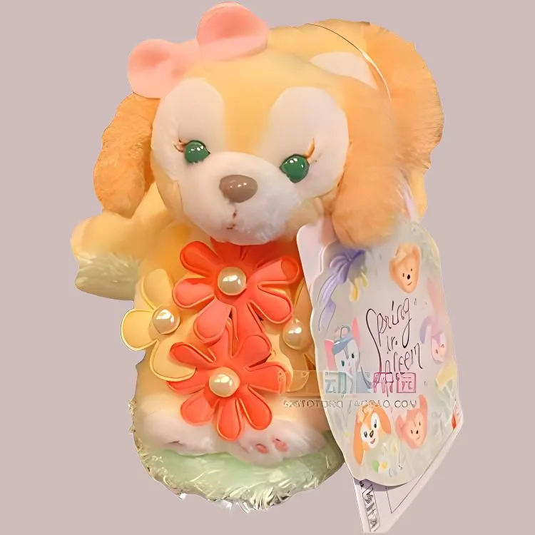 Disney Spring CookieAnn Plush Doll Yellow Dolls Plush Doll 11cm Height-3