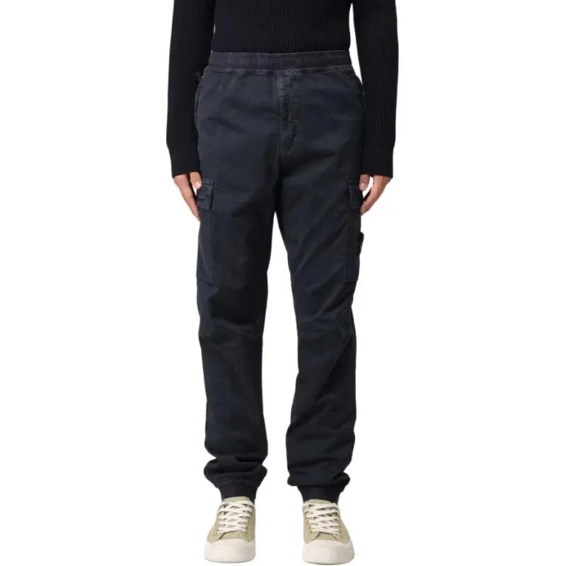 STONE ISLAND Regular Tapered Fit Cargo Pants-3