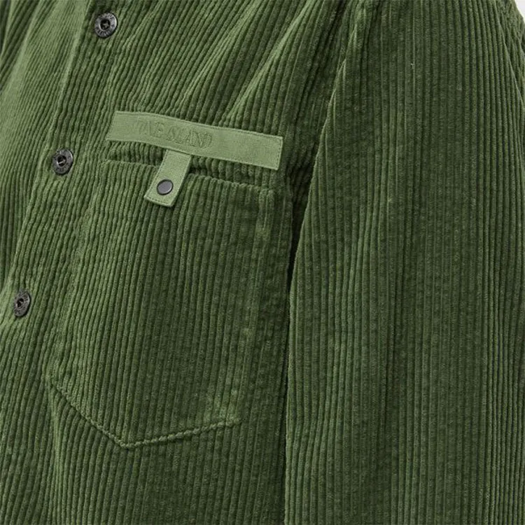 STONE ISLAND Shirts Men Green-4