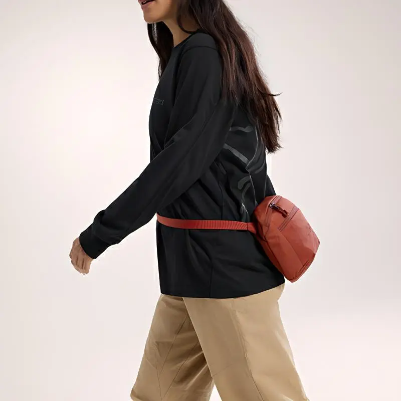 Arcteryx Mantis Recycled Polyester Shoulder Bag Crossbody Bag Fanny Pack Regular Unisex Red-2