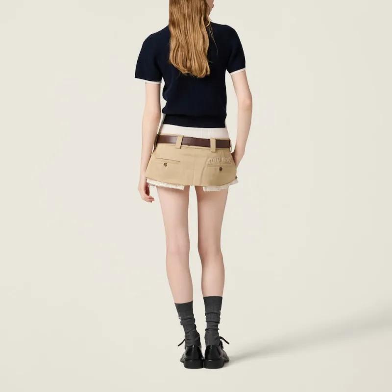 MIU MIU Crew neck T shirt-2
