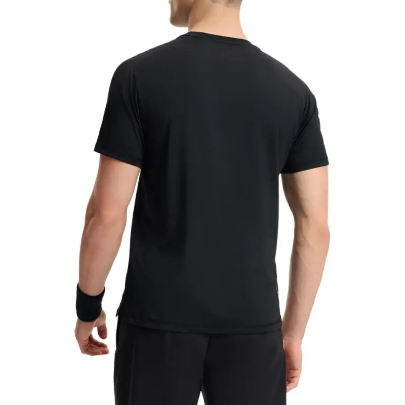 FILA T Shirts Men Pitch Black-3