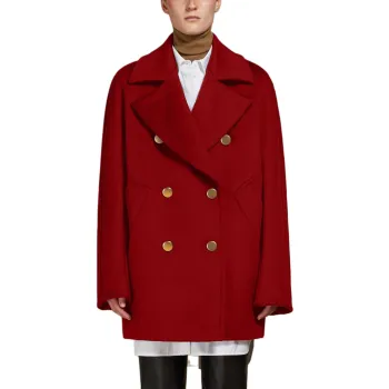 MaxMara Double Breasted Long Sleeved Coat