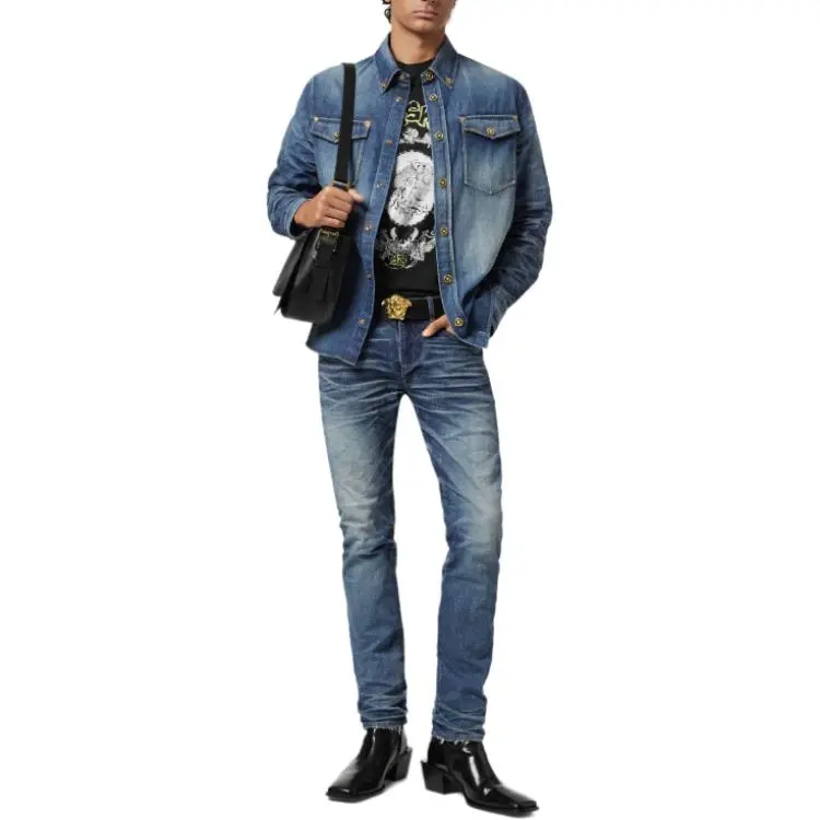 VERSACE Made In Japan Slim fit Jeans-1