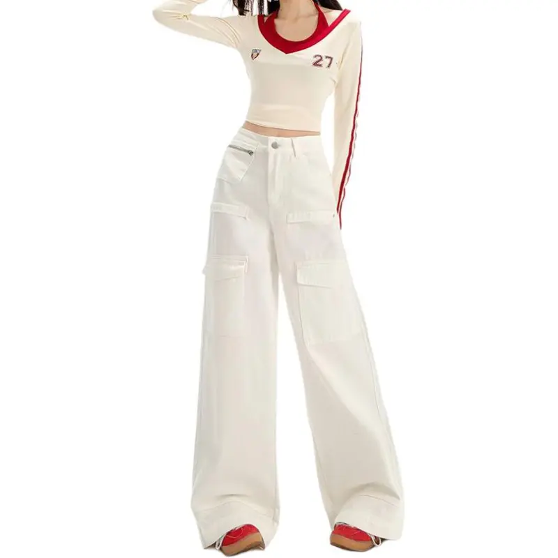 Concubine Zhu Jeans Women's Ecru-3