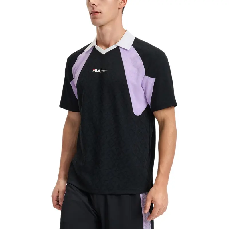 FILA x David Koma TENNIS Top Men's Numbers Lavender-4