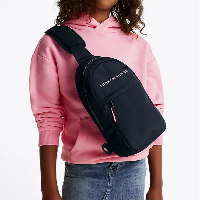 Tommy Hilfiger Polyester Sling Bag Kids' Marine Blue-4