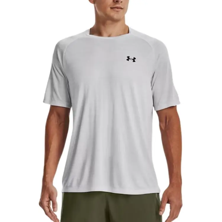Under Armour T Shirts Men Gray-4