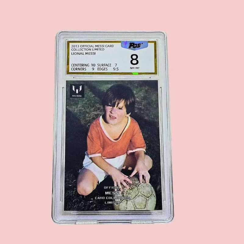 Topps Messi Player Card Career Review King Of The Ball Messi Childhood Photography Special Selection Graded Cards 1 Pc-2