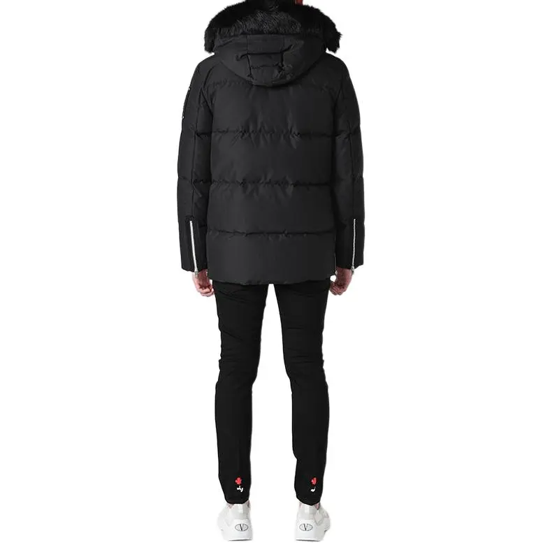 Moose Knuckles Down Jackets Men Black-4
