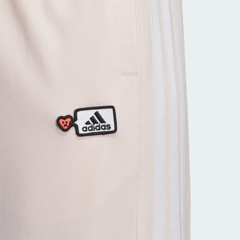 Adidas X SEEBIN Co branded SS23 Knitted Sweatpants Women's Wonder Quartz-4
