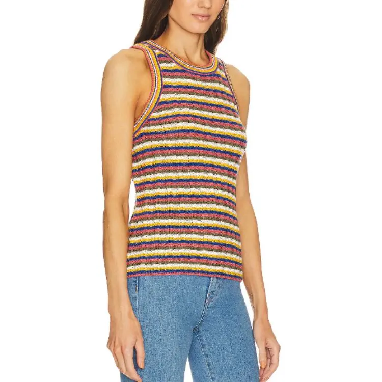 VERONICA BEARD Tank Tops Women's Multicolor-2