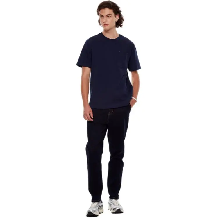 GUESS T Shirts Men Navy Blue-2