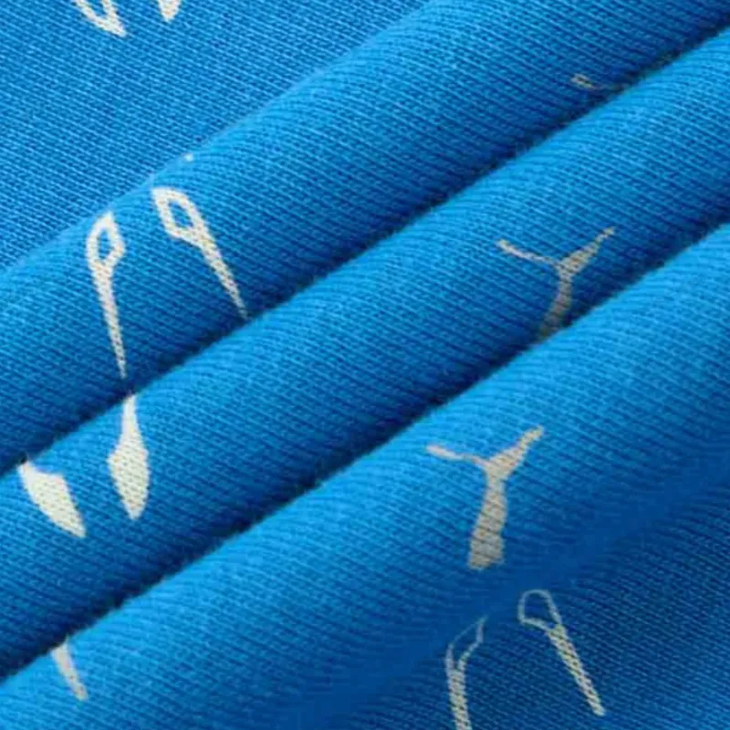 PUMA ELEVATEAOP T Shirt Men's Sapphire Blue/Full Print-1