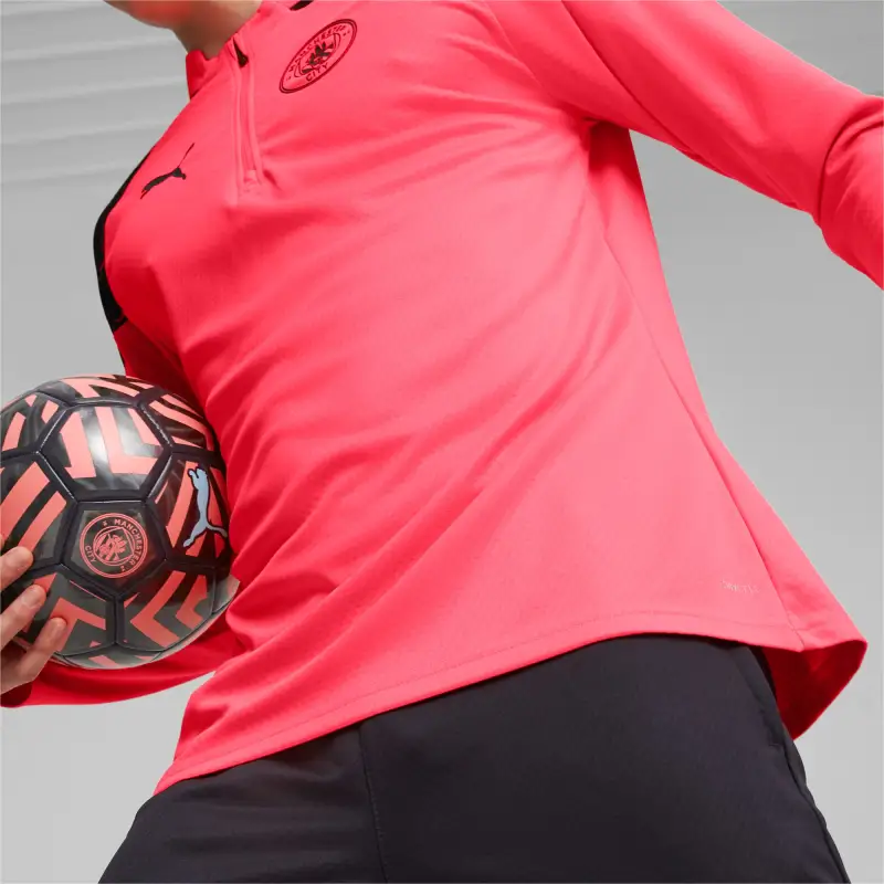 PUMA Sudadera De Fútbol Con Cierre De Un Cuarto Del Manchester City-4