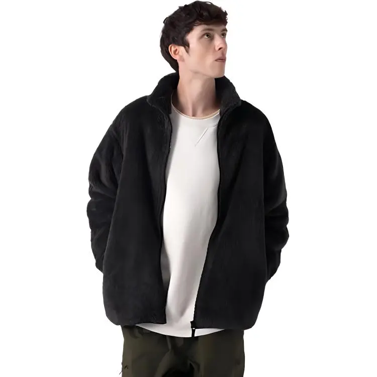 UNIQLO Velvet feel Coat Unisex Dark Gray-3