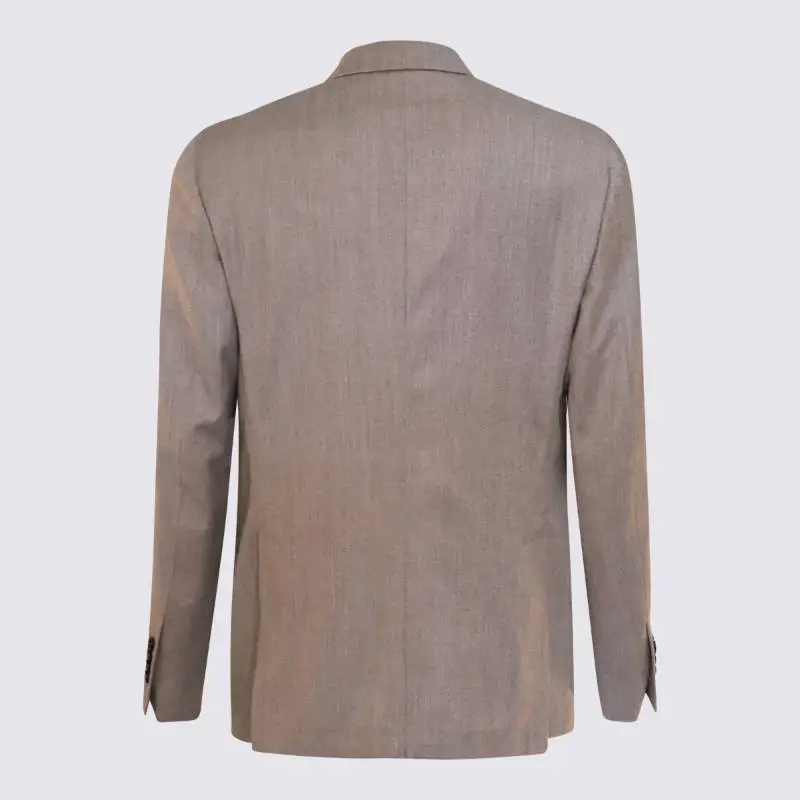 LARDINI Logo brooch Suit-8