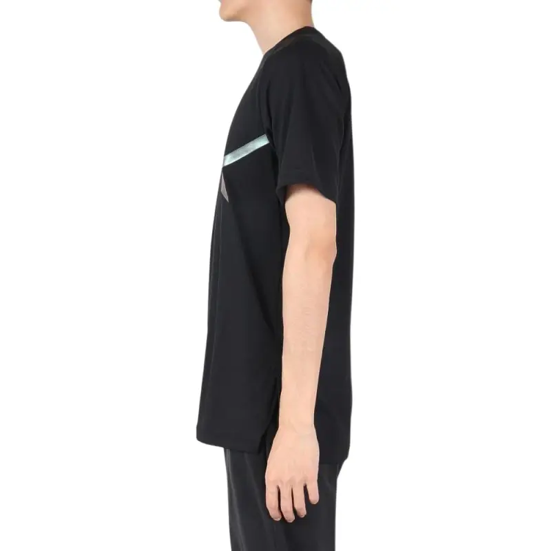Asics T Shirts Men Black-3
