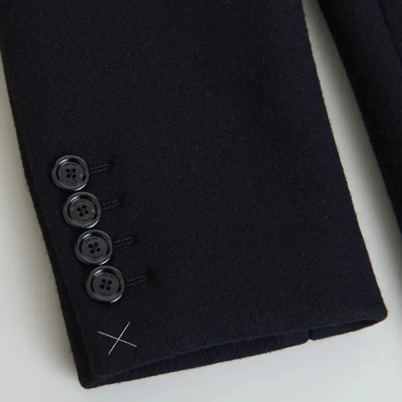 CELINE Coats Men Black-7