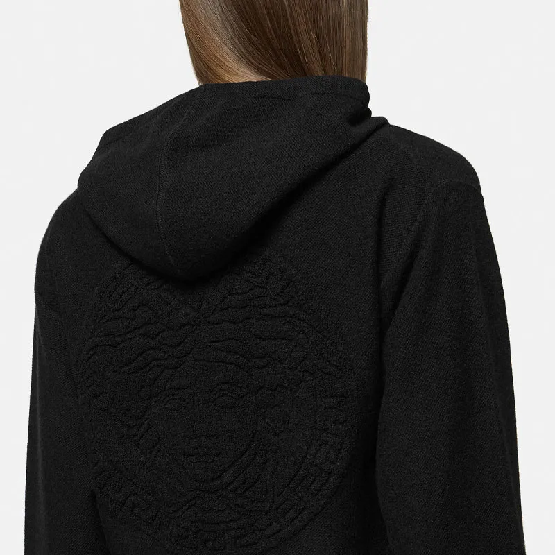 VERSACE Medusa Zip up Hoodie-4