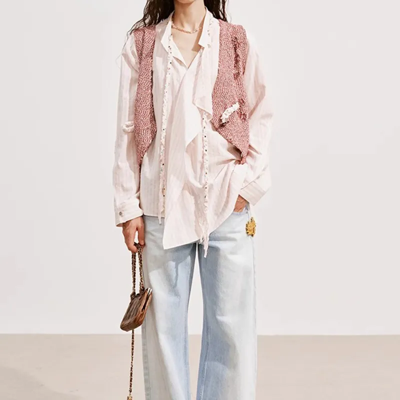 Medium Well SS25 Shirt Women's Pink-2